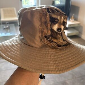 Safari Hat- Hand Painted!